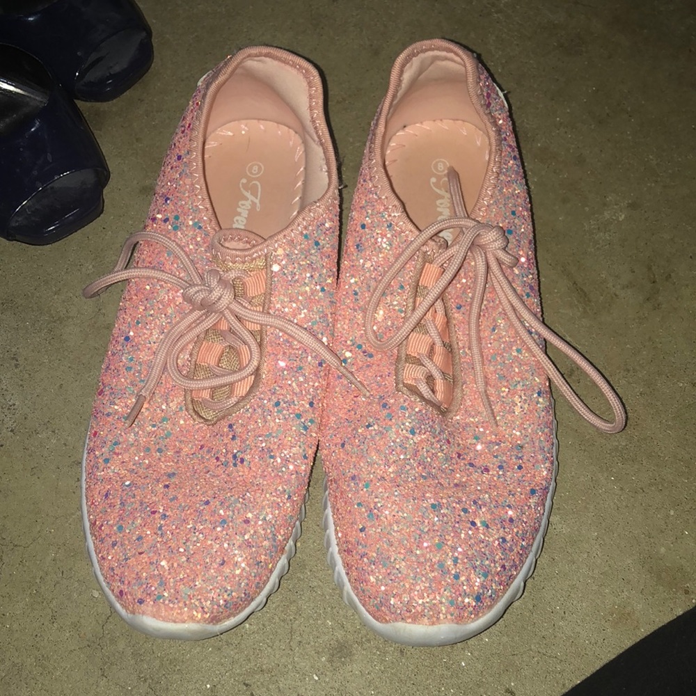 Glitter sneakers
